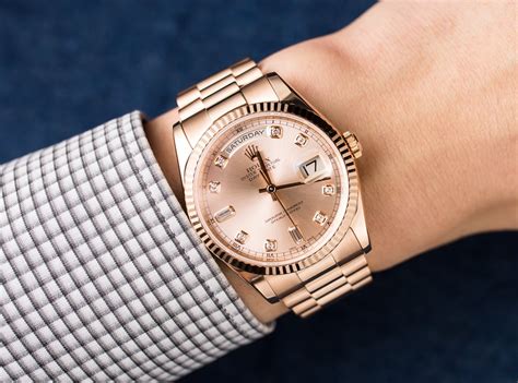 rolex 42mm rose gold|42mm Rolex presidential.